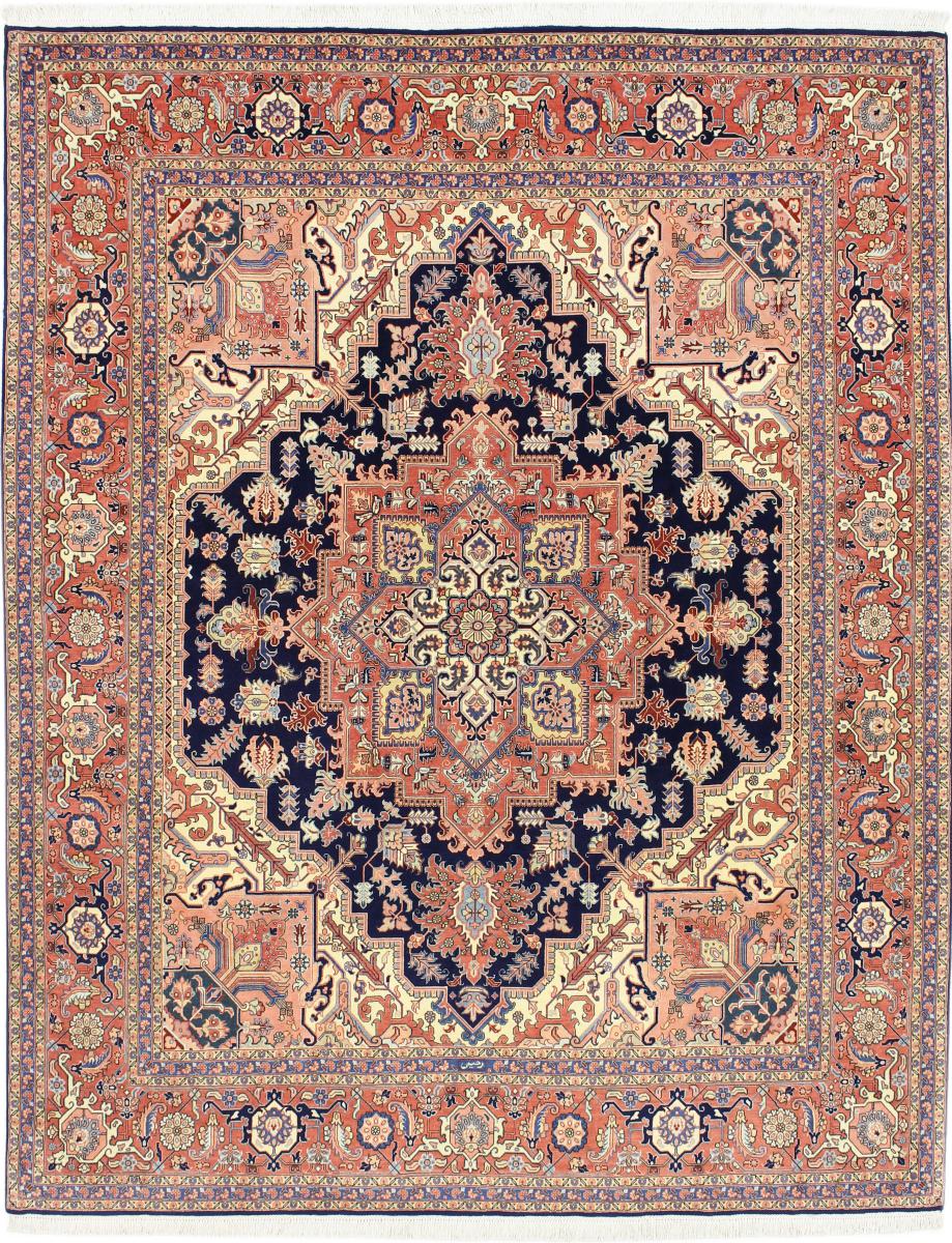 Tapete persa Tabriz 50Raj 253x201 253x201, Tapete persa Atado à mão