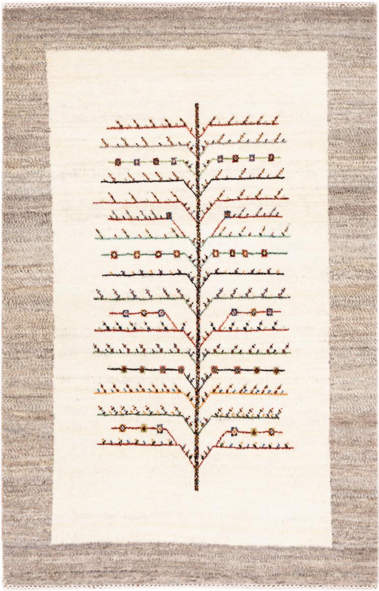 Tapete persa Persa Gabbeh Kashkuli Banafsheh 129x84 129x84, Tapete persa Atado à mão