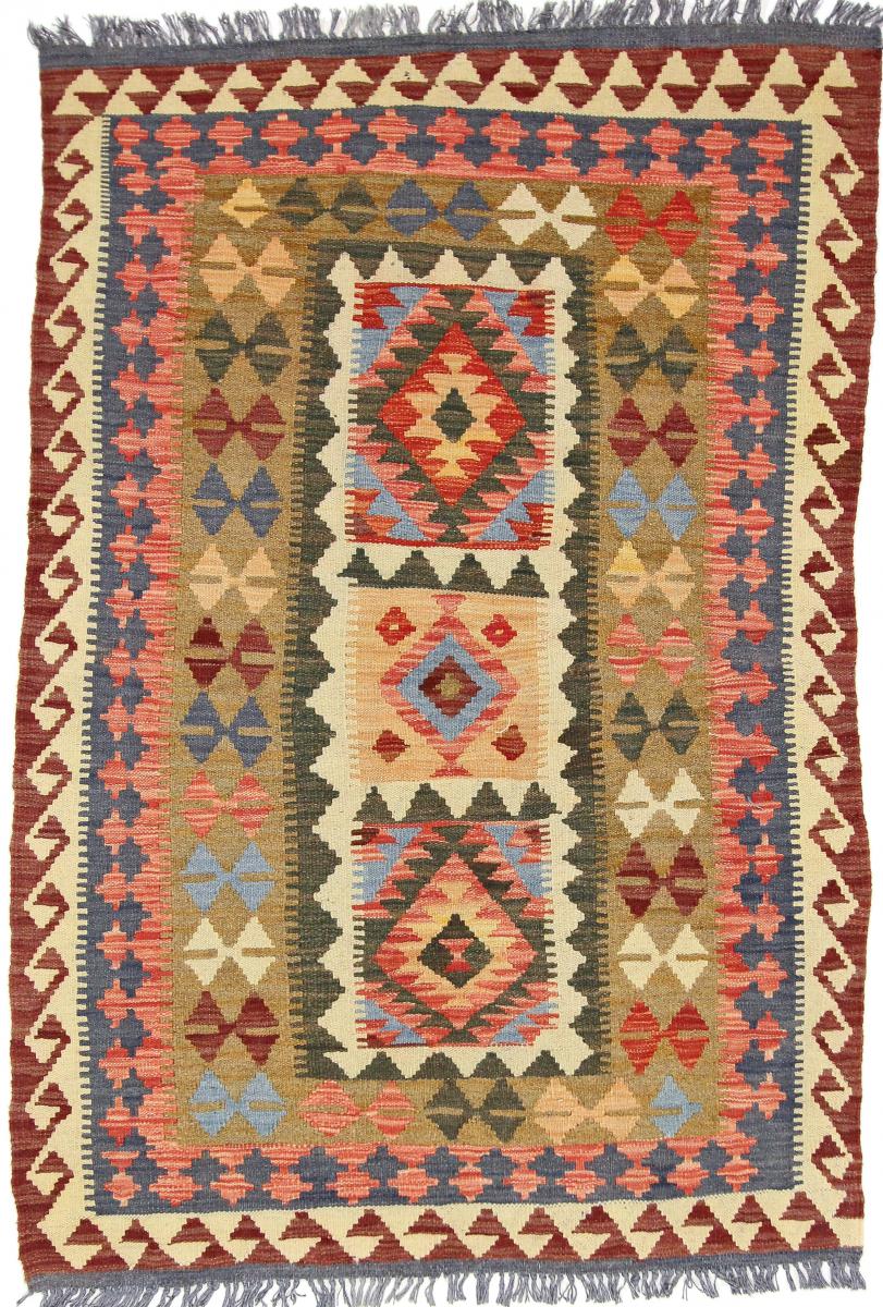 Tapete afegão Kilim Afegão 157x106 157x106, Tapete persa Tecido à mão