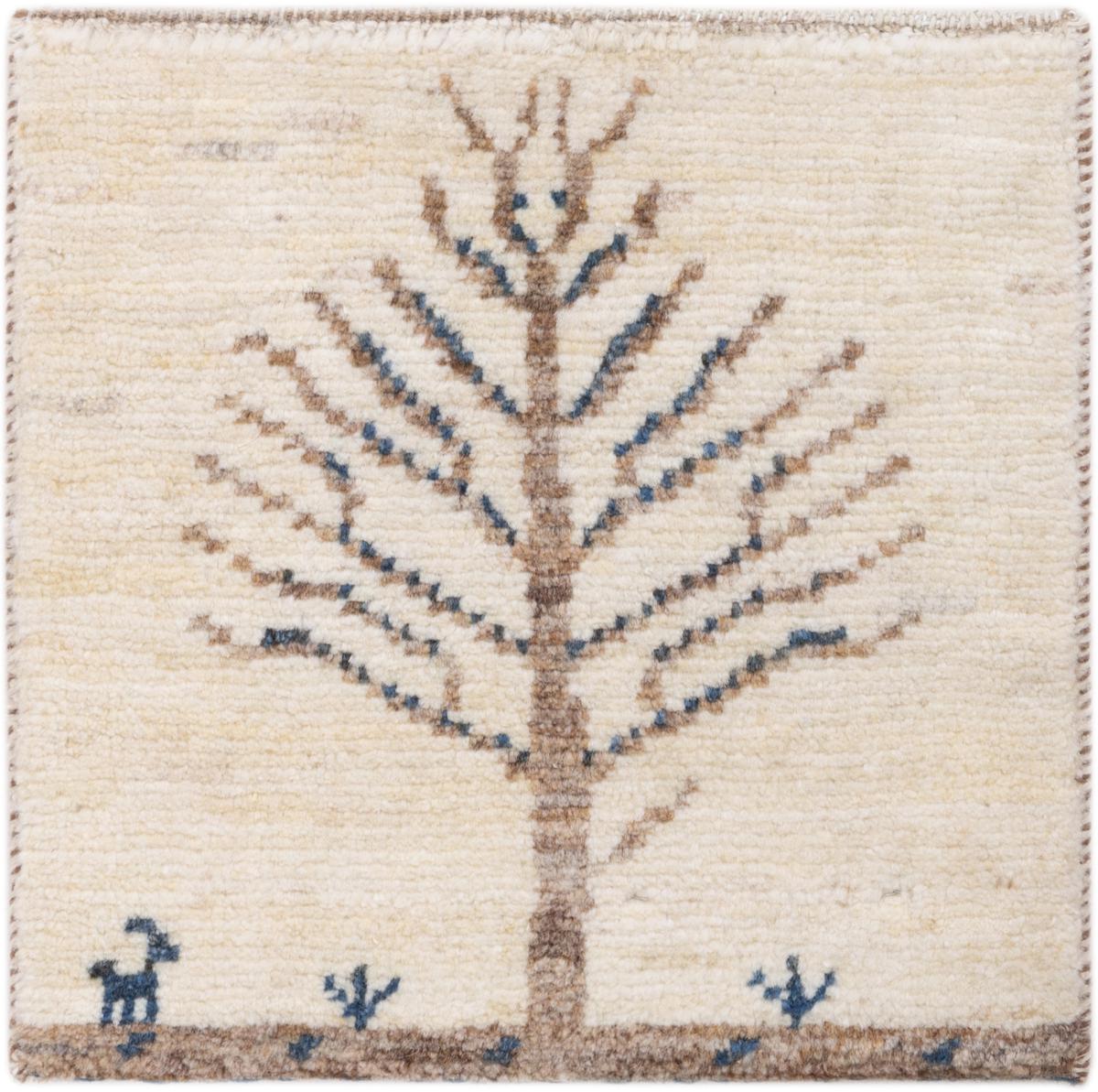 Persialainen matto Gabbeh Nomad 39x39 39x39, Persialainen matto Solmittu käsin