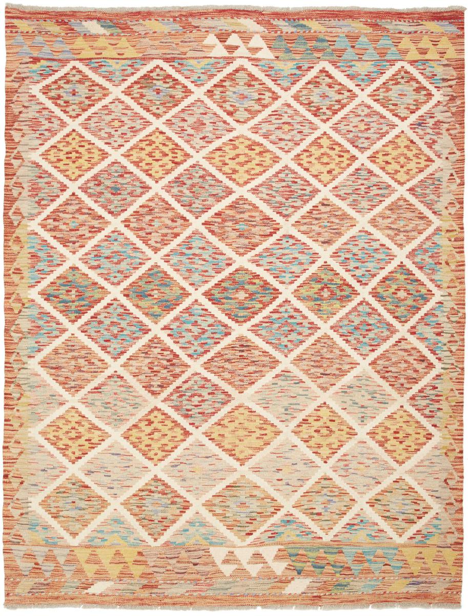Afganistan-matto Kelim Afghan 203x154 203x154, Persialainen matto kudottu
