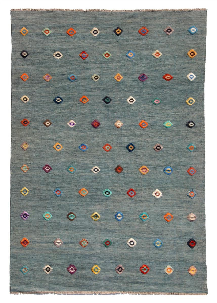 Alfombra afgana Kilim Afghan Nimbaft Edition 234x172 234x172, Alfombra persa Tejido a mano