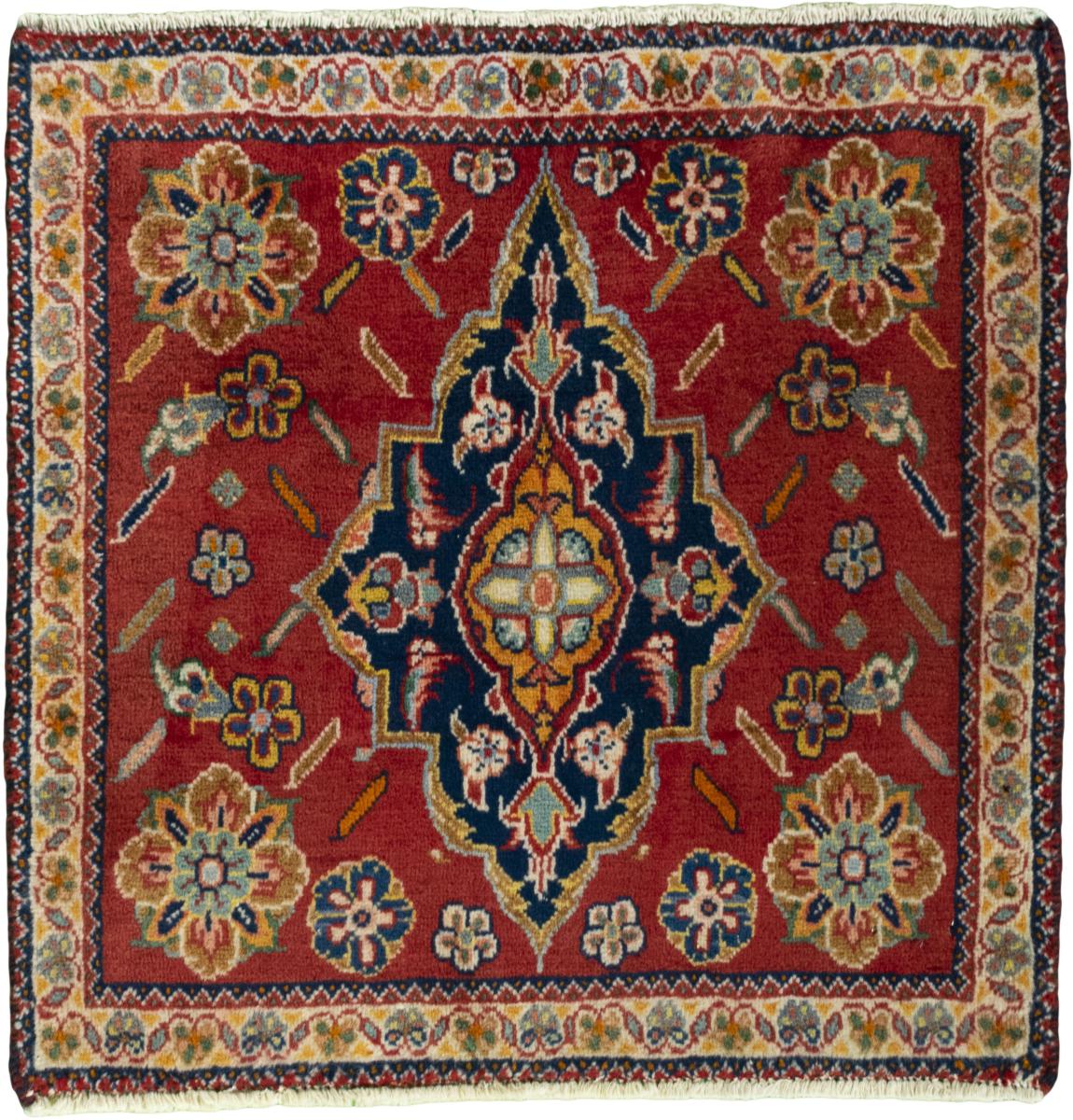 Perzisch tapijt Shiraz 65x66 65x66, Perzisch tapijt Handgeknoopte
