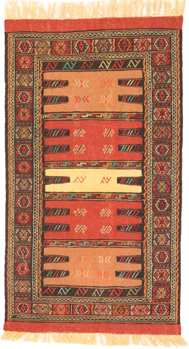 Tapete persa Kilim Kordi 176x104 176x104, Tapete persa Tecido à mão