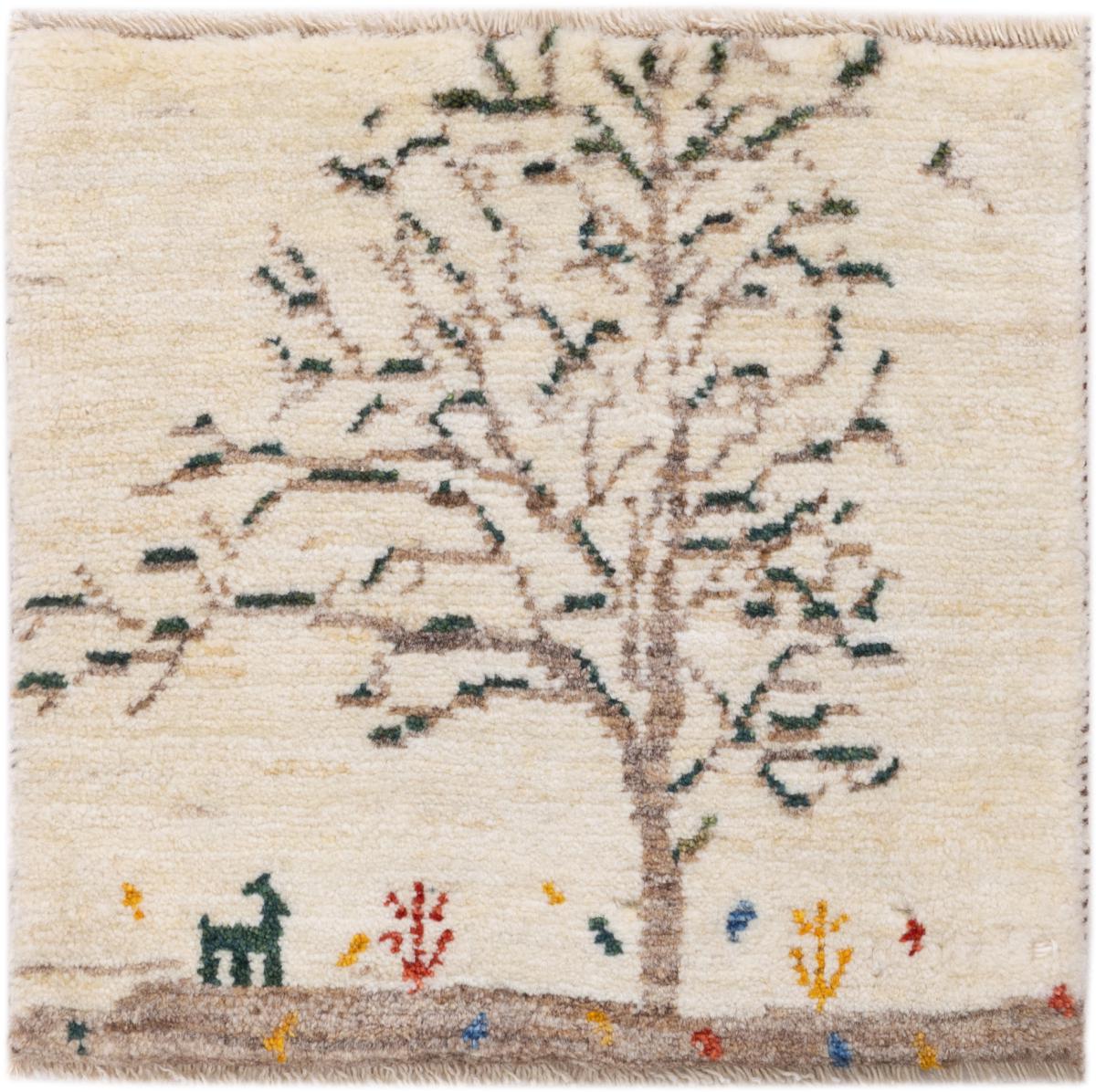 Persialainen matto Gabbeh Nomad 39x41 39x41, Persialainen matto Solmittu käsin