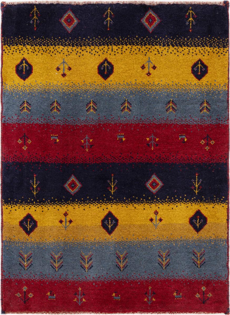 Persian rug Persian Gabbeh Loribaft 87x66 87x66, Persian rug Hand-knotted