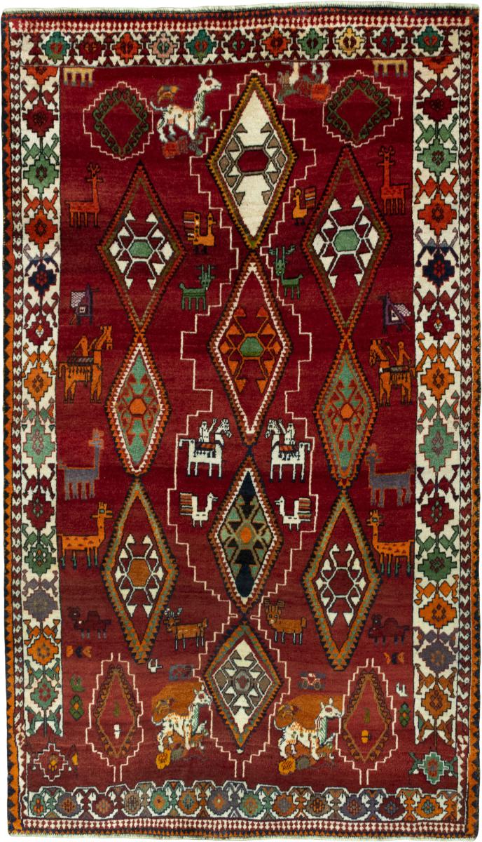 Tappeto persiano Persia Gabbeh Ghashghai 248x146 248x146, Tappeto persiano Annodato a mano