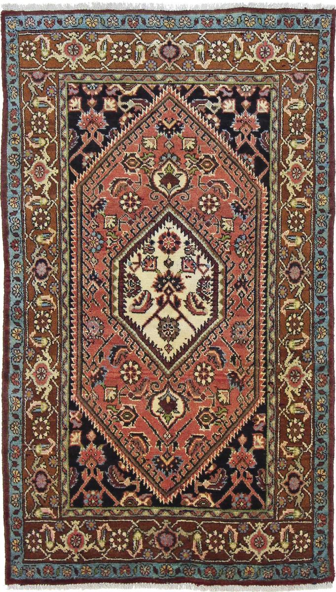 Persisk tæppe Zanjan 189x104 189x104, Persisk tæppe Knyttet i hånden