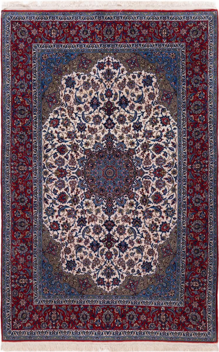 Tapis persan Ispahan Soienkette 237x155 237x155, Tapis persan Noué à la main