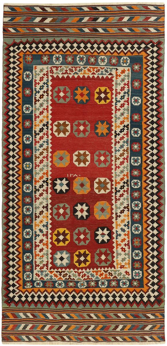 Tappeto persiano Kilim Fars 257x122 257x122, Tappeto persiano Tessuto a mano