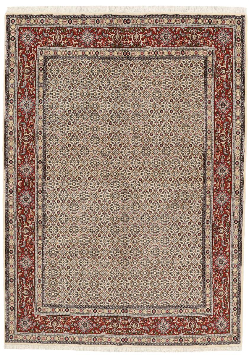 Persian Rug Moud Mahi 239x166 239x166, Persian Rug Knotted by hand