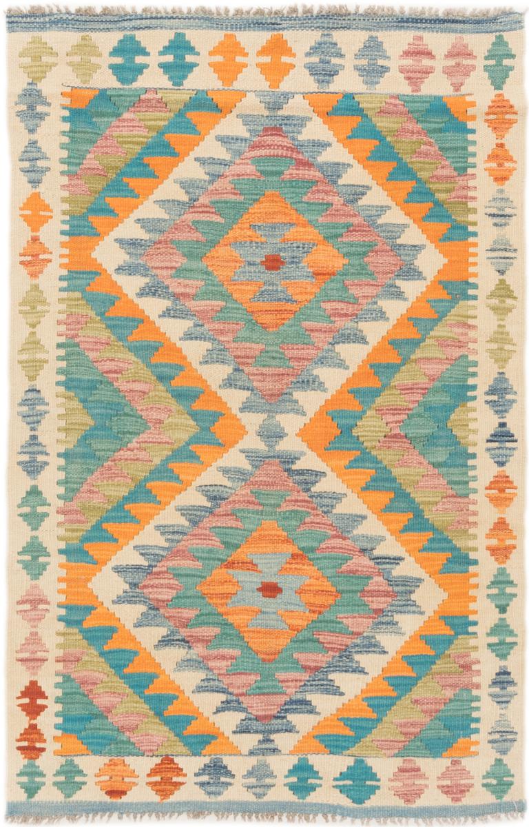 Tapete afegão Kilim Afegão 128x83 128x83, Tapete persa Tecido à mão