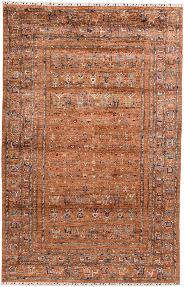 Afghanischer Teppich Arijana Shaal 309x200 309x200, Perserteppich Handgeknüpft