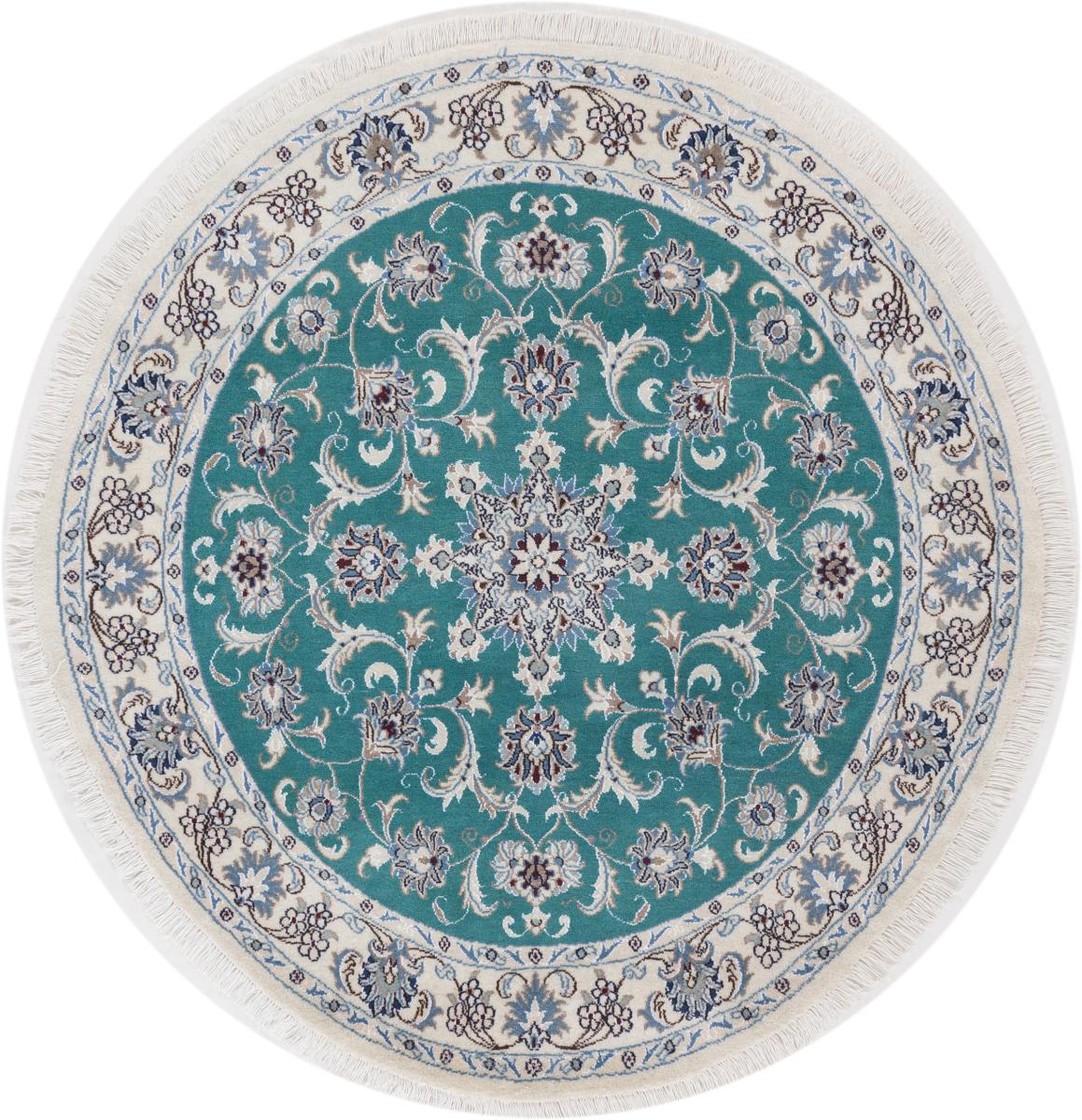 Persian Rug Nain 146x146 146x146, Persian Rug Knotted by hand