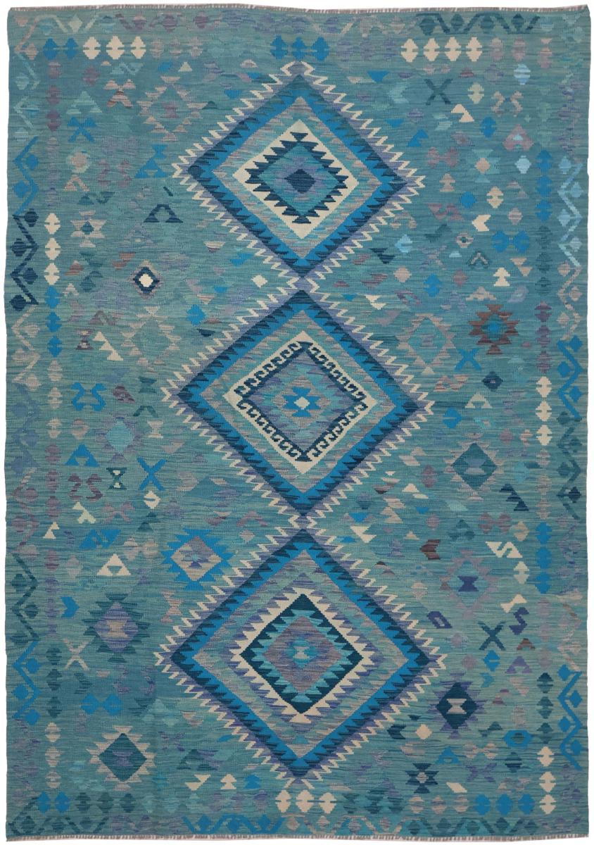 Afgán szőnyeg Kilim Afgán 291x206 291x206, Perzsa szőnyeg Kézzel szőtt