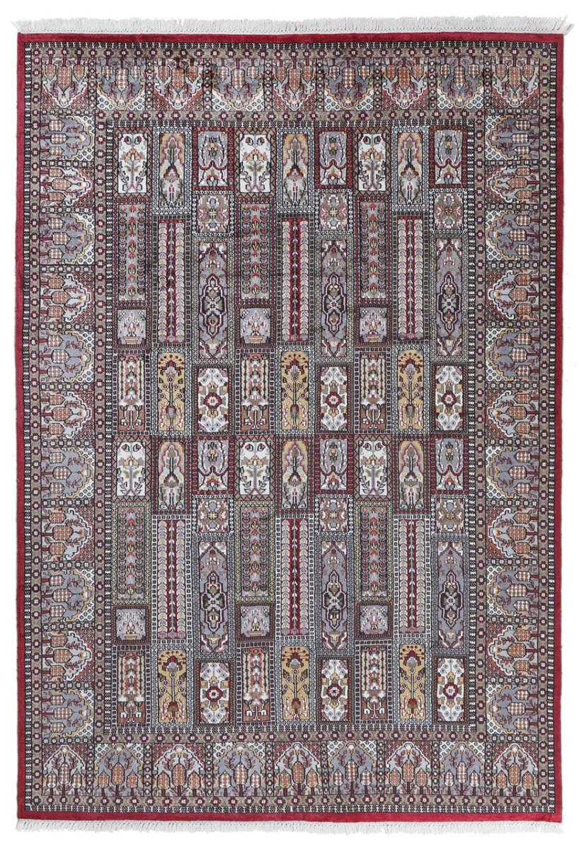 Indischer Teppich Agra Viskose 318x211 318x211, Perserteppich Handgeknüpft