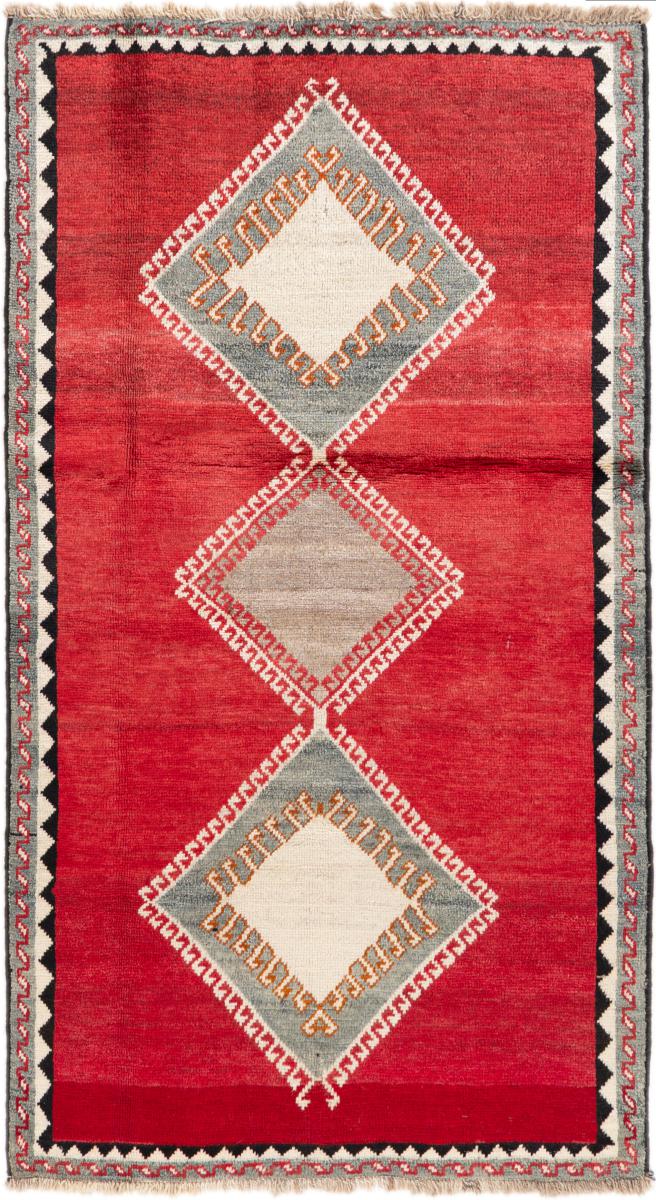 Persian Rug Persian Gabbeh Ghashghai 177x98 177x98, Persian Rug Knotted by hand
