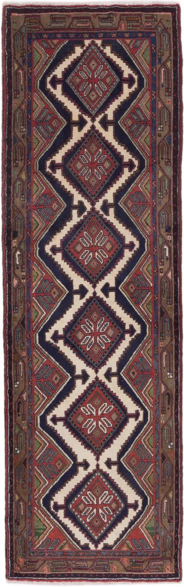 Tapis persan Hamadan 293x92 293x92, Tapis persan Noué à la main