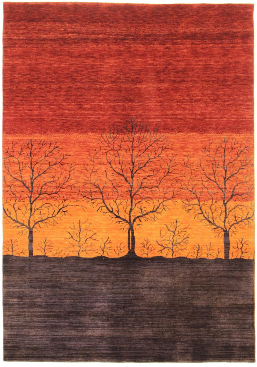 Tapete indiano Gabbeh Loribaft 199x140 199x140, Tapete persa Atado à mão