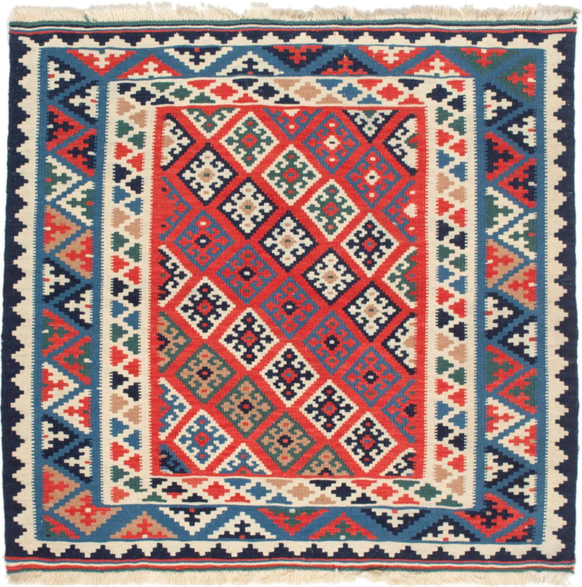 Tapete persa Kilim Fars 102x101 102x101, Tapete persa Tecido à mão