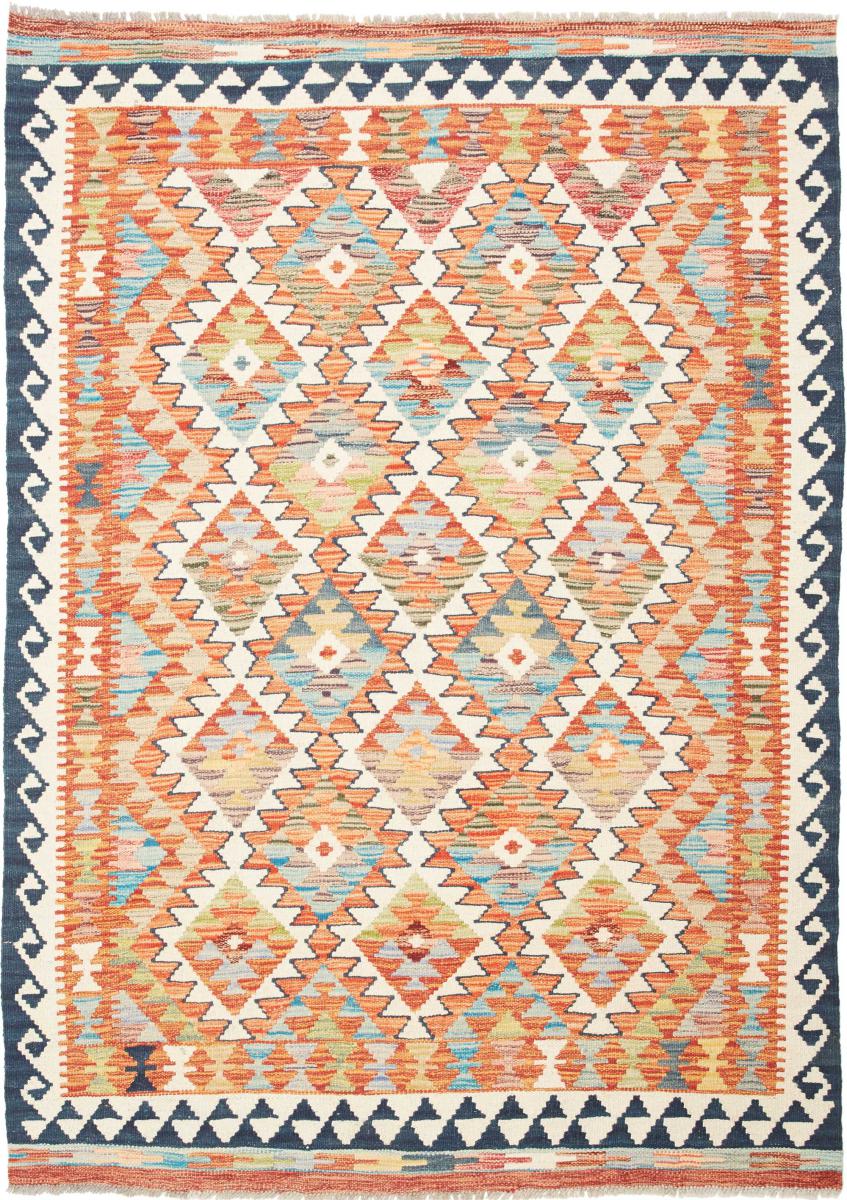 Afghanischer Teppich Kelim  Afghan 181x127 181x127, Perserteppich Handgewebt