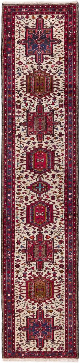 Tapis persan Gharadje Ancien 342x75 342x75, Tapis persan Noué à la main