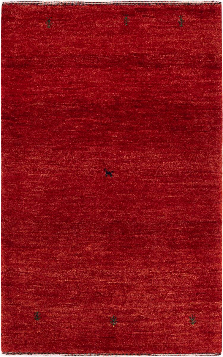 Tapete persa Persa Gabbeh Kashkuli Banafsheh 119x77 119x77, Tapete persa Atado à mão