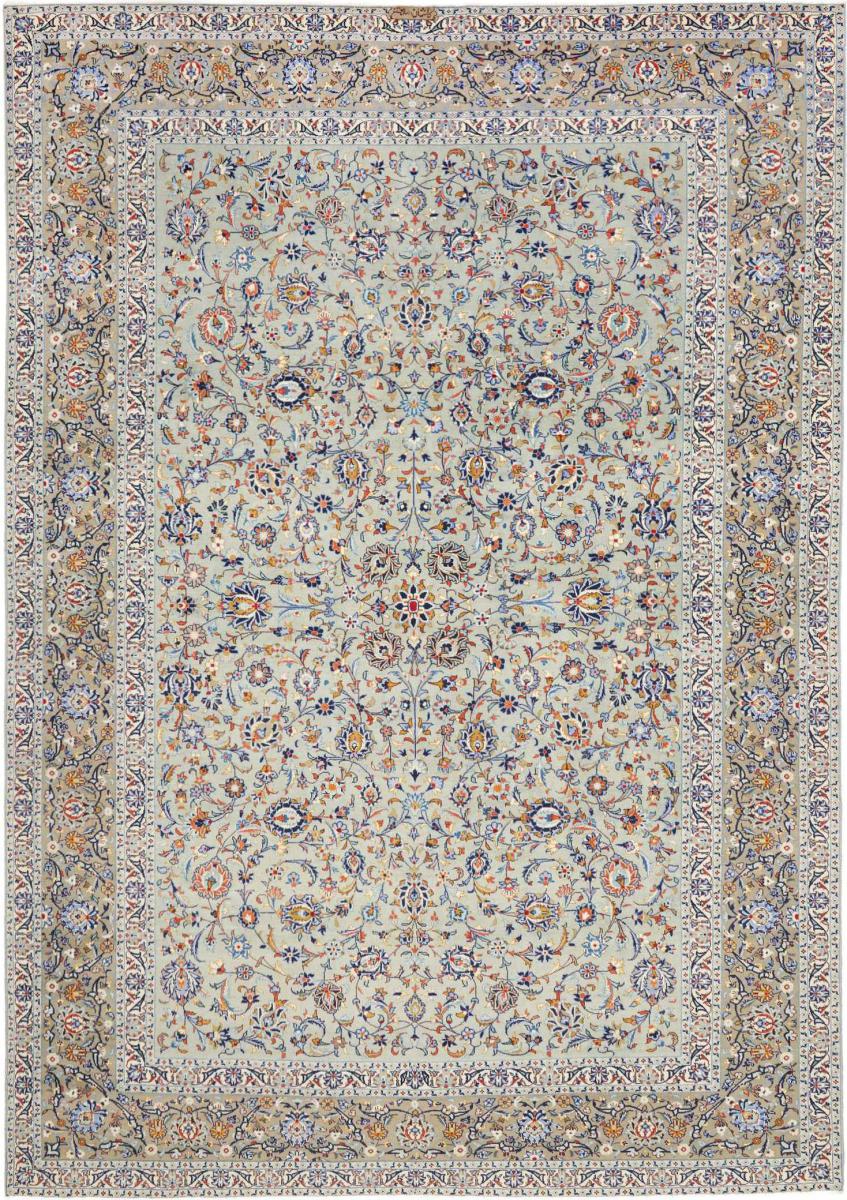 Covor persan Kashan 386x271 386x271, Covor persan Înnodat manual