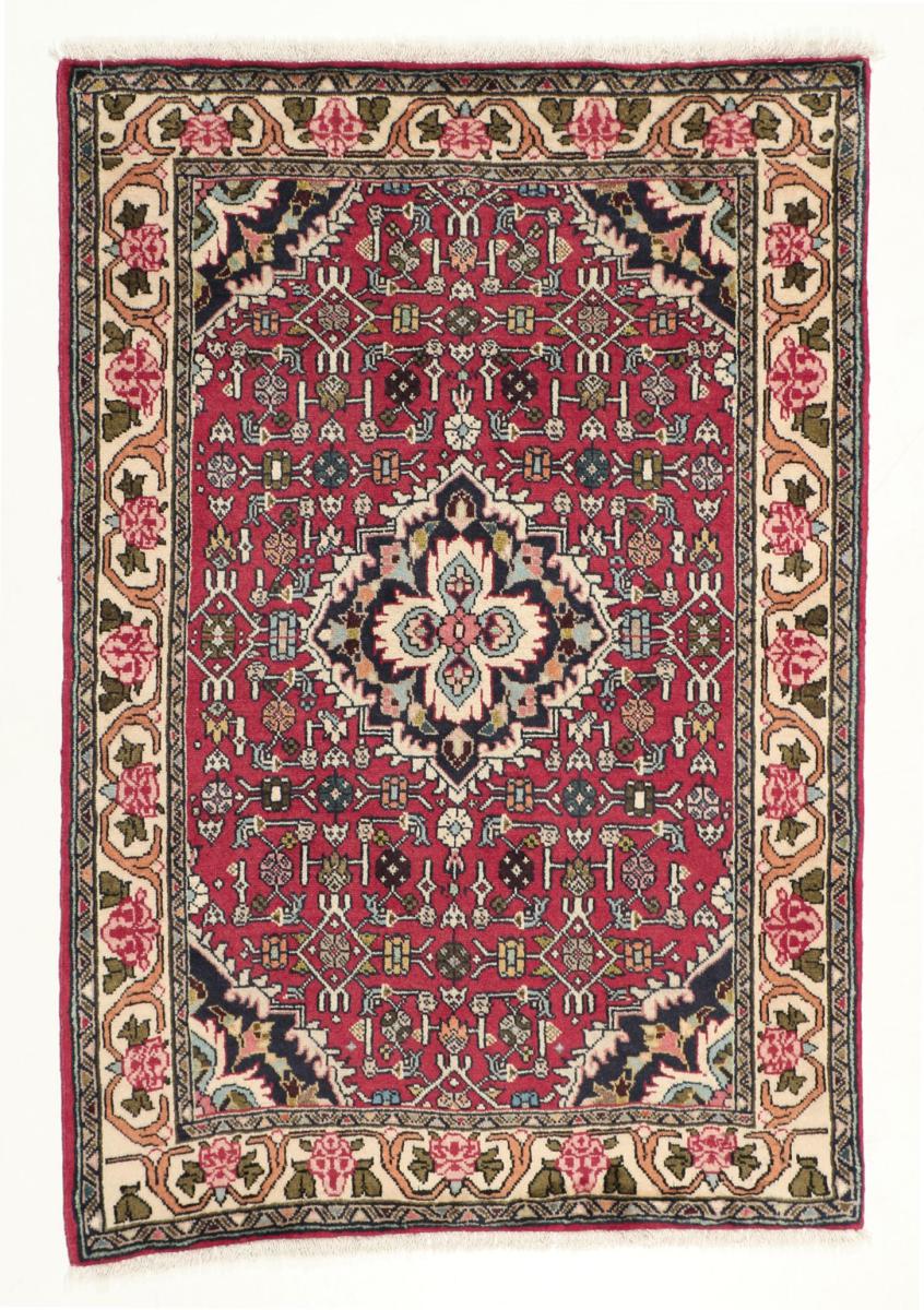 Persian Rug Bidjar 3'9"x2'8" 3'9"x2'8", Persian Rug Knotted by hand