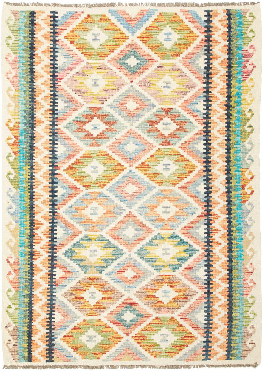 Afghanischer Teppich Kelim  Afghan 175x126 175x126, Perserteppich Handgewebt