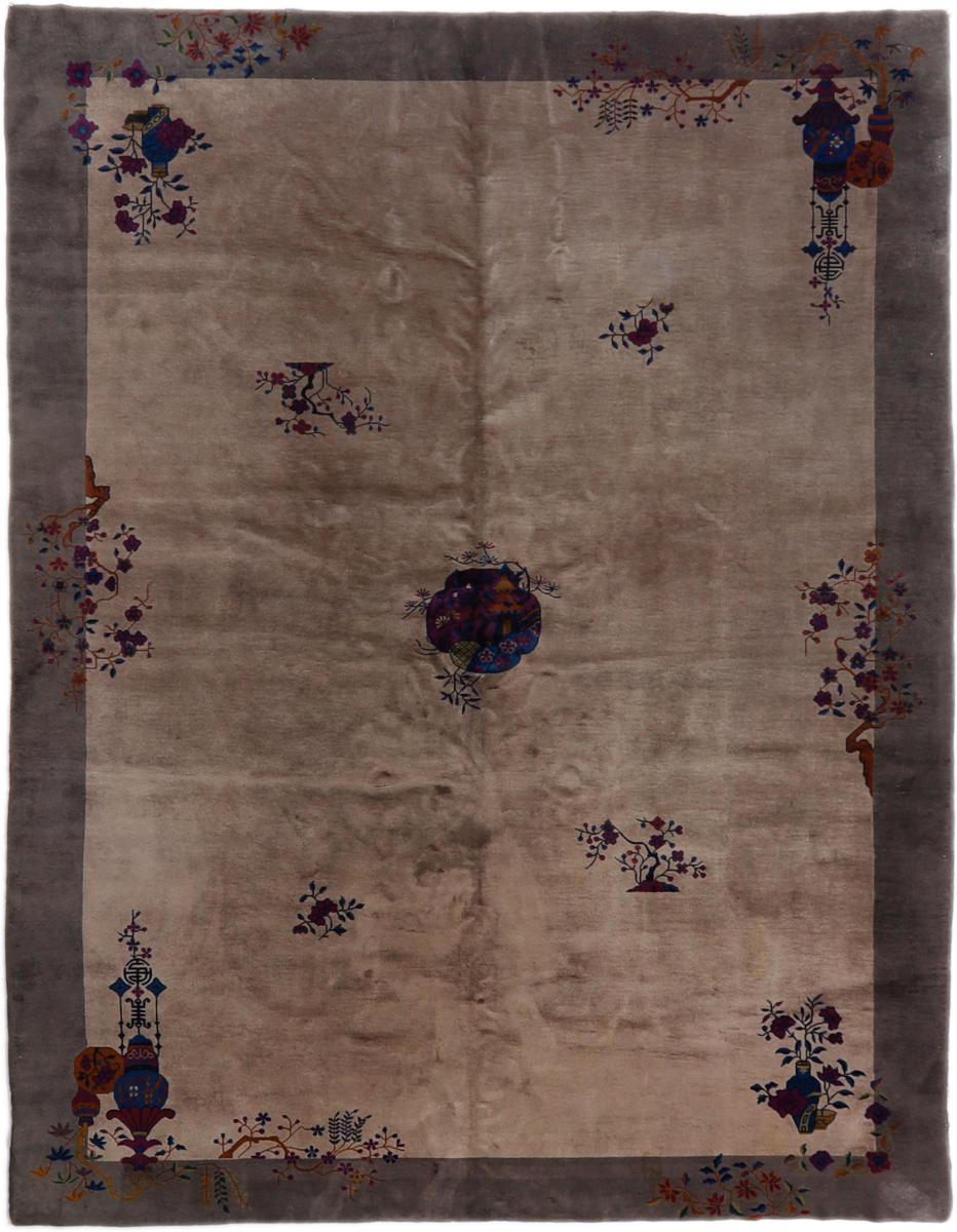 Tapis chinois Chinois Ancien 404x312 404x312, Tapis persan Noué à la main