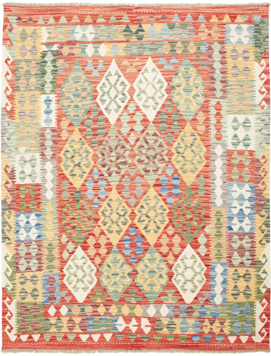 Afghaans tapijt Kilim Afghan 194x149 194x149, Perzisch tapijt Handgeweven