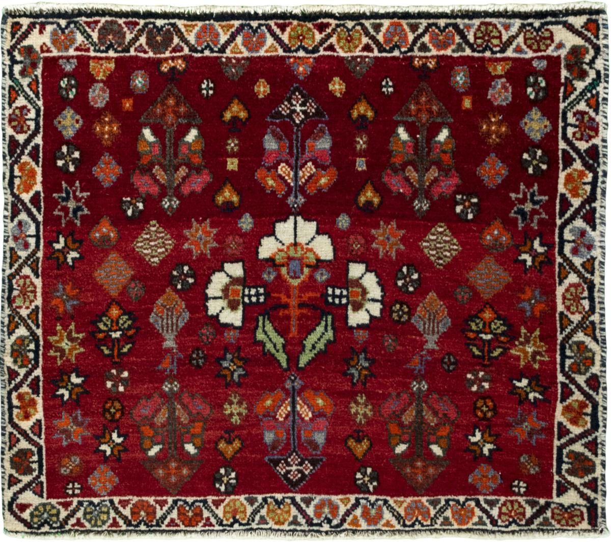 Tapis persan Shiraz 61x71 61x71, Tapis persan Noué à la main