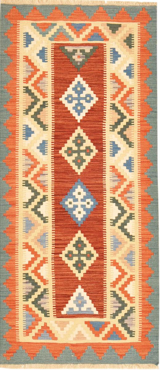 Tapete persa Kilim Fars 195x87 195x87, Tapete persa Tecido à mão