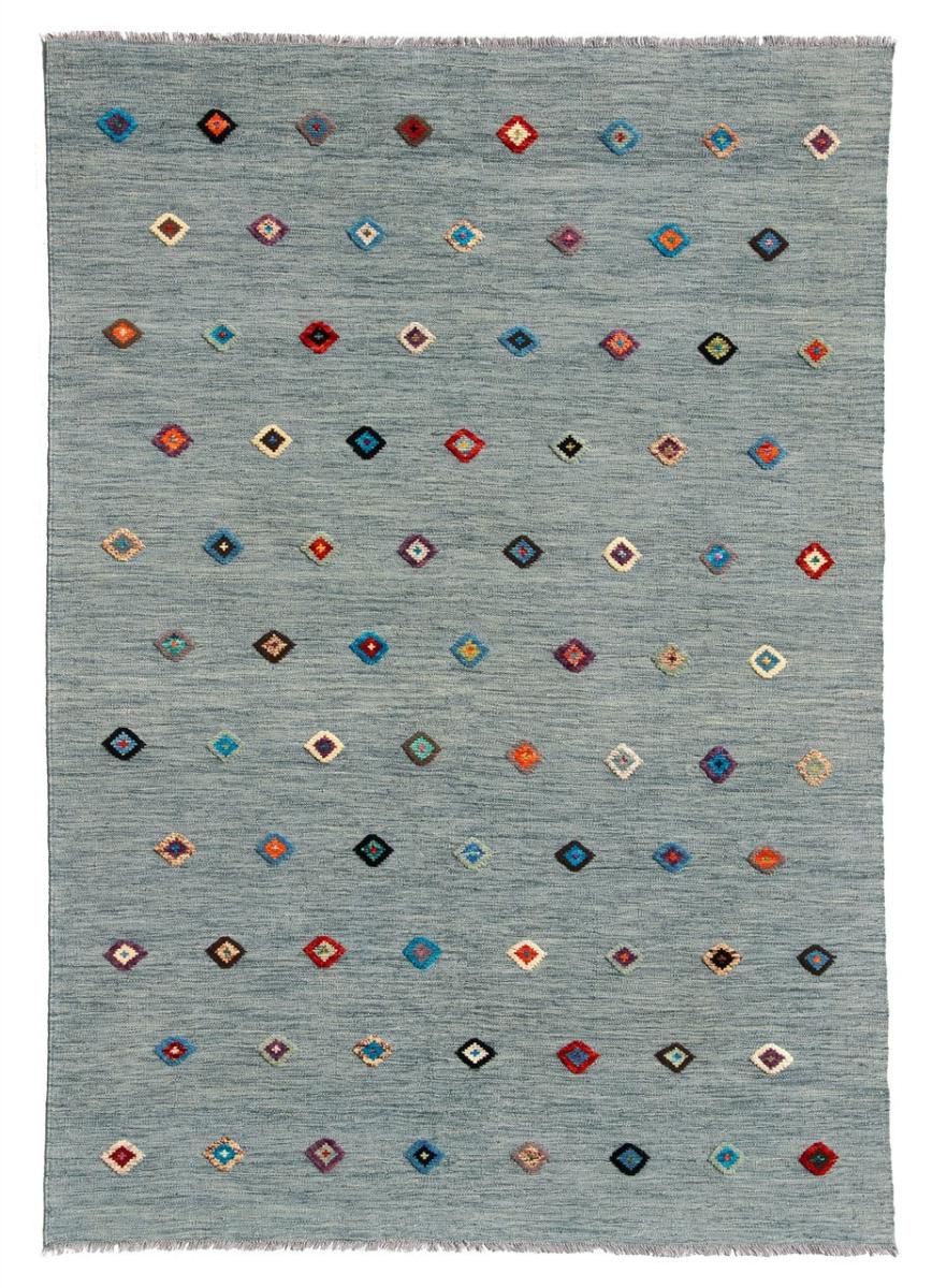 Alfombra afgana Kilim Afghan Nimbaft Edition 238x176 238x176, Alfombra persa Tejido a mano