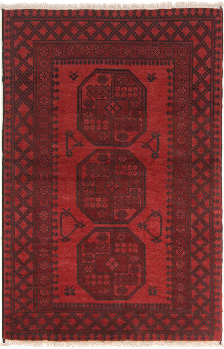 Tapete afegão Afegão Akhche 147x94 147x94, Tapete persa Atado à mão