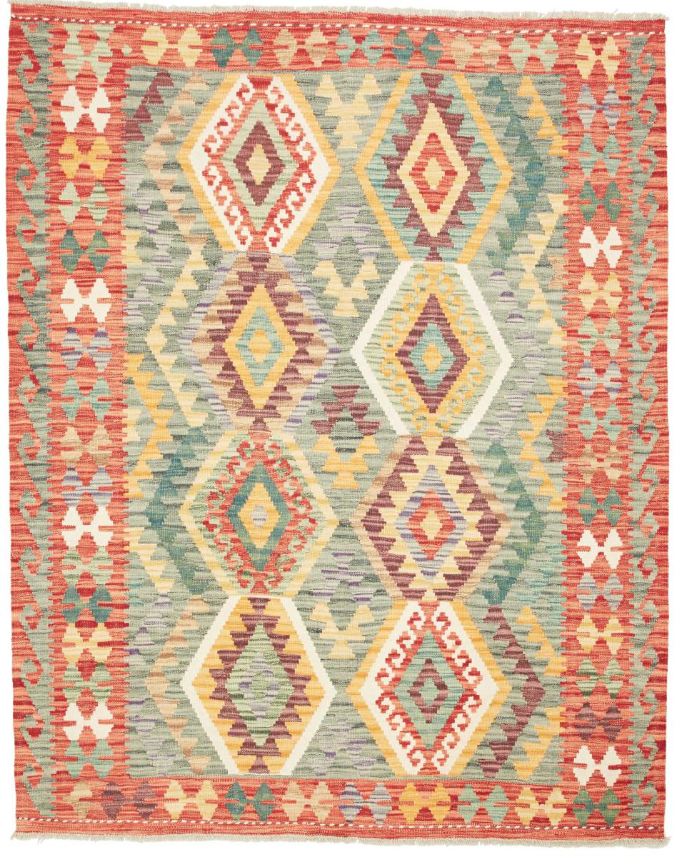 Tappeto Afgano Kilim Afghan 197x157 197x157, Tappeto persiano Tessuto a mano