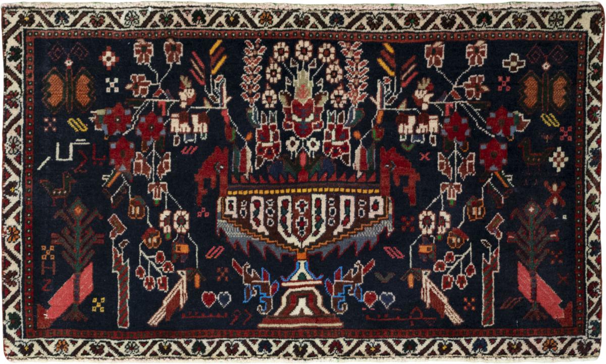 Perzisch tapijt Shiraz 52x91 52x91, Perzisch tapijt Handgeknoopte