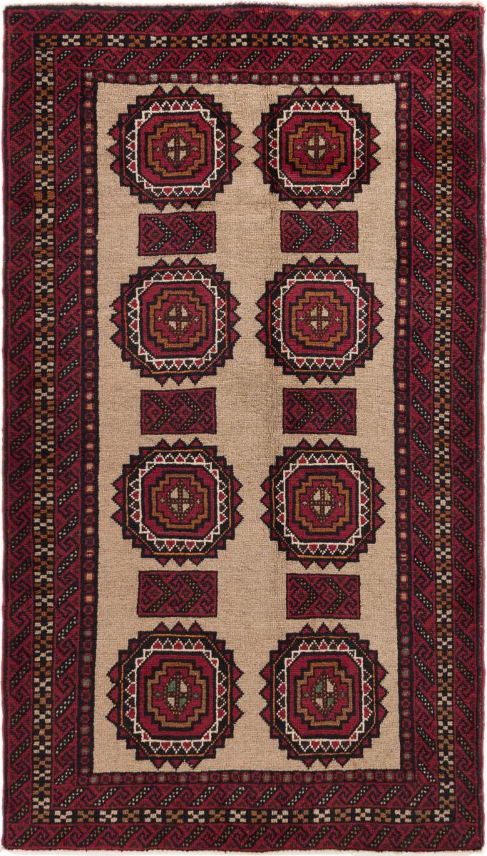 Persian Rug Baluch 157x86 157x86, Persian Rug Knotted by hand