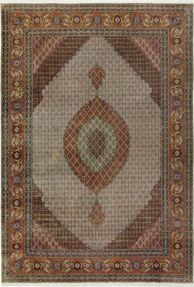 Tapete persa Tabriz Mahi 362x247 362x247, Tapete persa Atado à mão