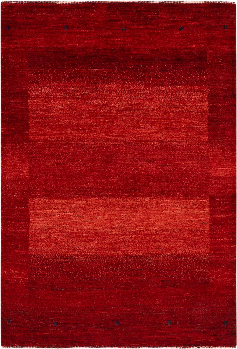 Persian rug Perser Gabbeh Loribaft Essence 4'9"x3'4" 4'9"x3'4", Persian rug Hand-knotted