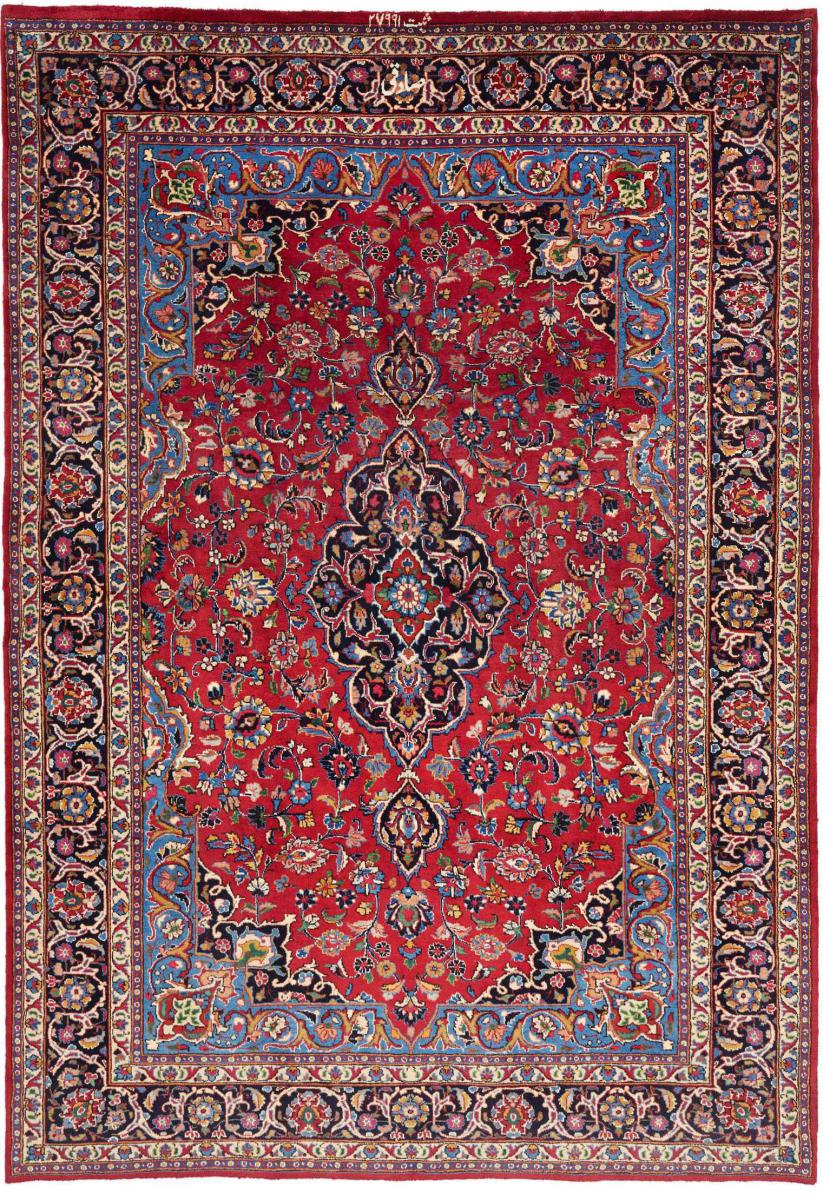 Tapis persan Mashhad 291x201 291x201, Tapis persan Noué à la main