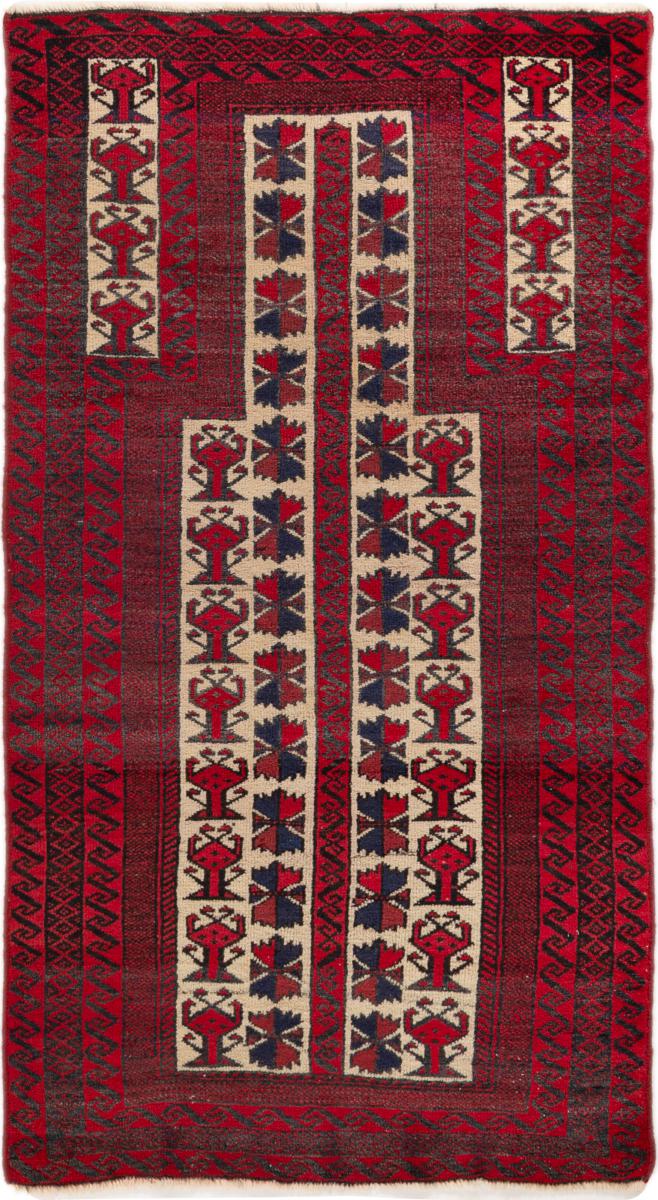 Persian Rug Baluch 140x73 140x73, Persian Rug Knotted by hand
