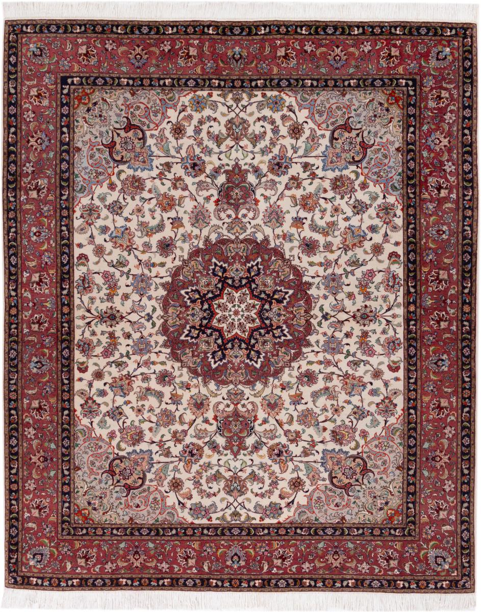 Perzsa szőnyeg Tabriz 50Raj 243x201 243x201, Perzsa szőnyeg Kézzel csomózott