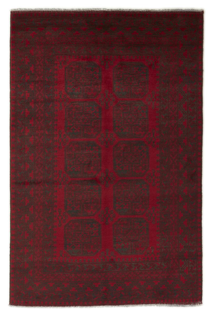 Afghaans tapijt Afghan Akhche 239x156 239x156, Perzisch tapijt Handgeknoopte