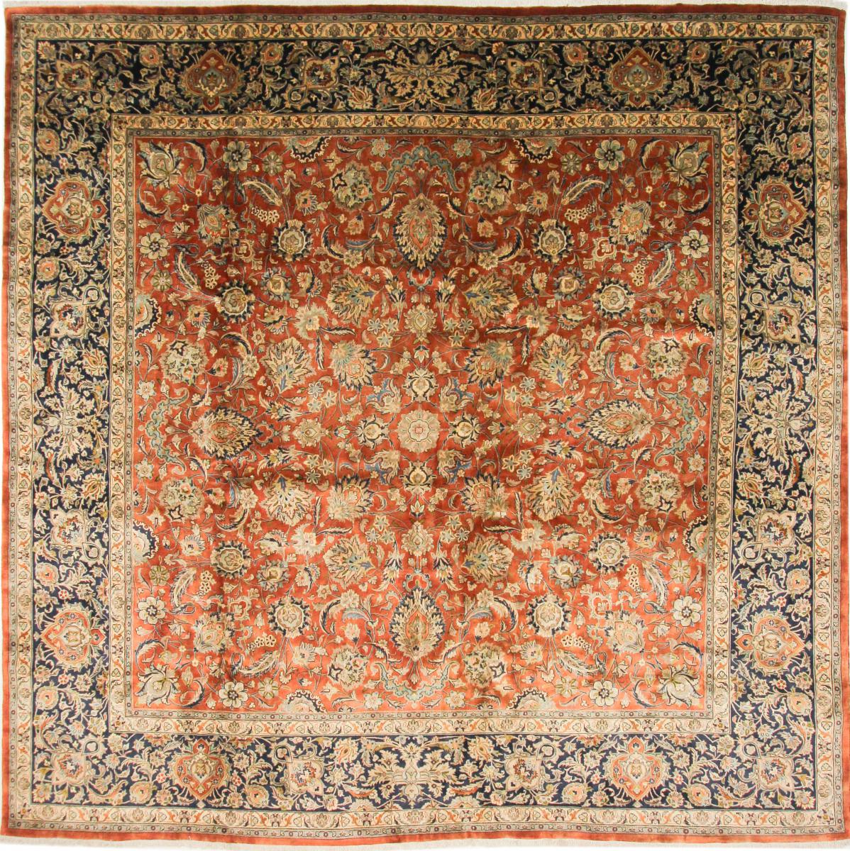 Perzsa szőnyeg Mashhad 380x380 380x380, Perzsa szőnyeg Kézzel csomózva