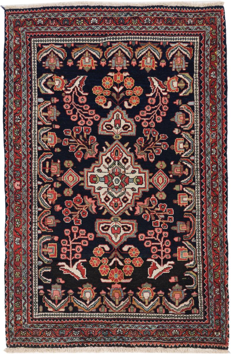 Tapis persan Mahal 203x130 203x130, Tapis persan Noué à la main