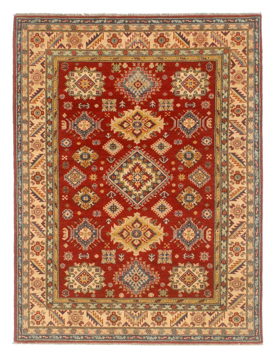 Afghansk tæppe Kazak Ghazni 209x150 209x150, Persisk tæppe Knyttet i hånden