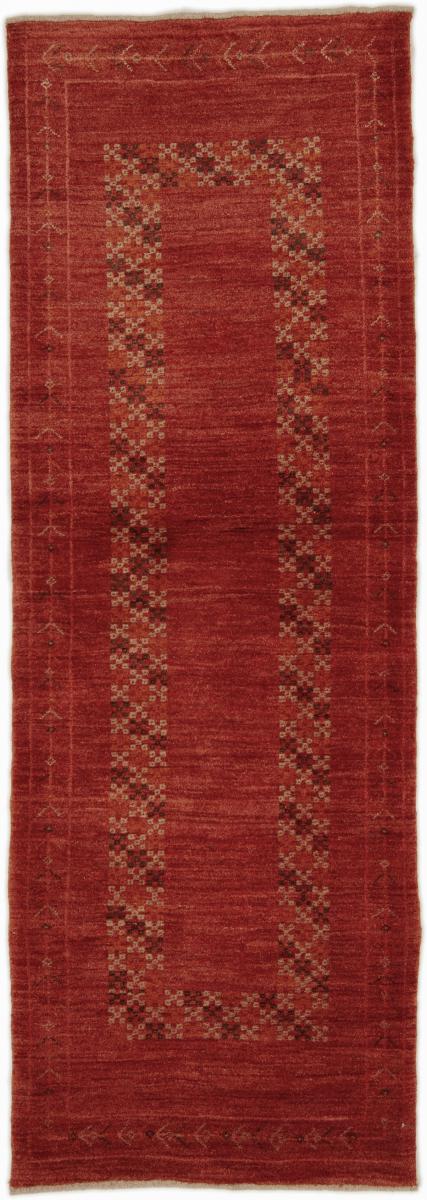 Tapis persan Persan Gabbeh Loribaft 235x81 235x81, Tapis persan Noué à la main