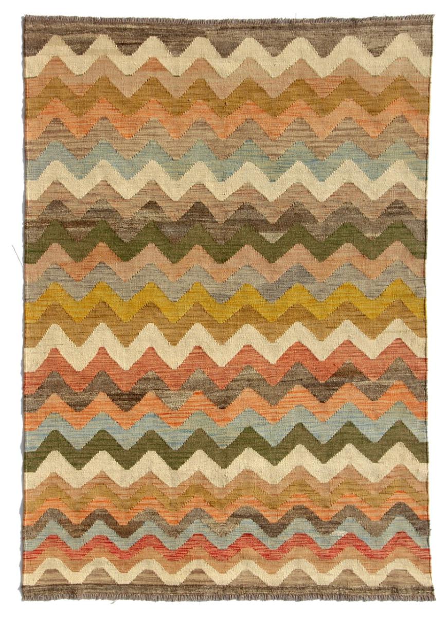 アフガンカーペット キリム アフガン Heritage 199x147 199x147,  ペルシャ絨毯 手織り